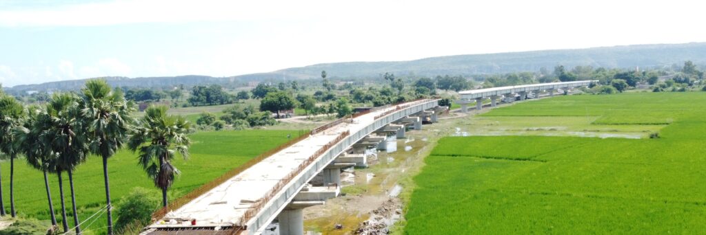 4.065 KM Long RFO cum Viaduct, Sasaram, Bihar