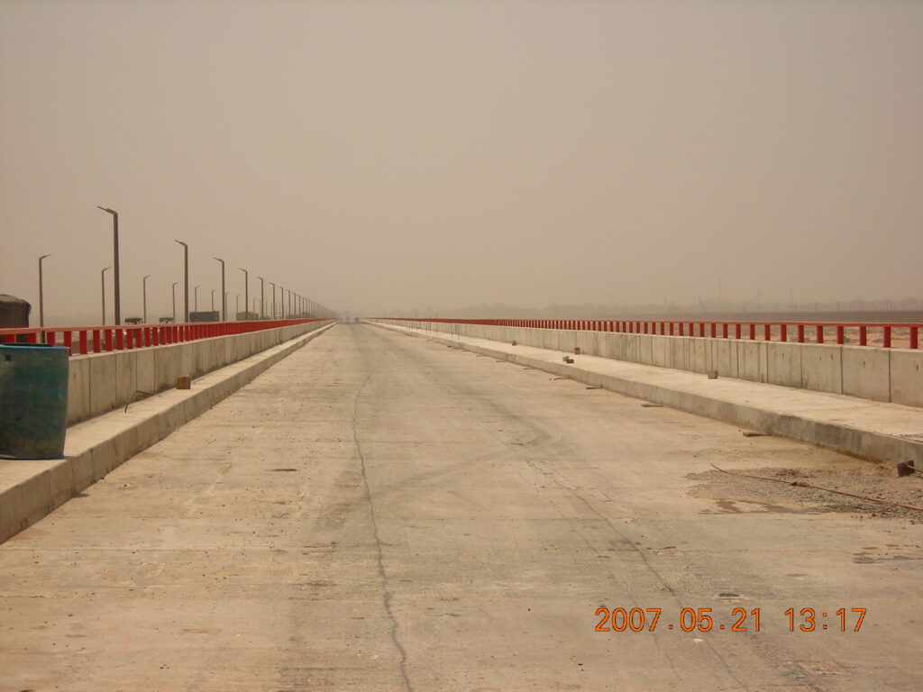 3 KM Long Road Bridge Over River Sone at Dehri-On-Sone, Bihar