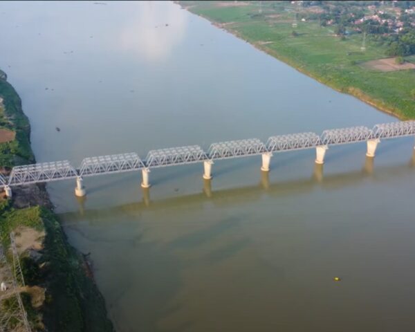 Bridge over River Yamuna, Allahabad, UP